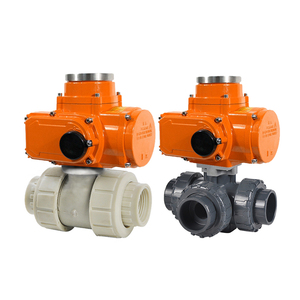 Válvula de Bola Eléctrica Motorizada COVNA de PVC UPVC Ip68 de 3 Pulgadas Dn80 y 4 Pulgadas para Aire, Gas, Líquido y Agua, para la Industria Alimentaria y Química - Product Image 2