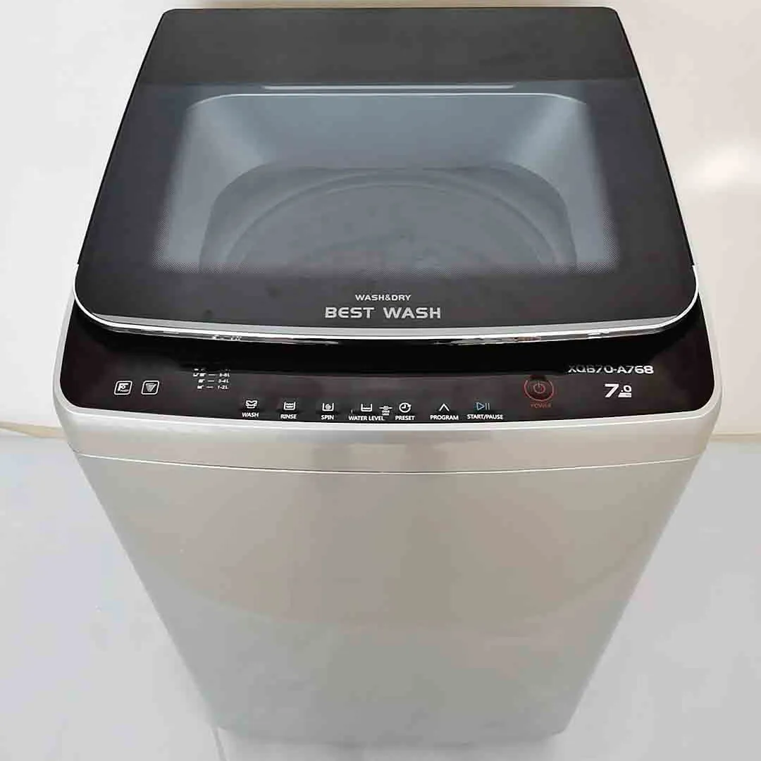 XQB80-A768 conception unique Offre Spéciale machine à laver portable à chargement par le haut à ultrasons mini machine à laver automatique