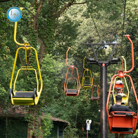 Télésiège Ropeway Sightseeing Cablecar 2 Seat Fix Grip Chairlift dans la zone touristique Scenic Area