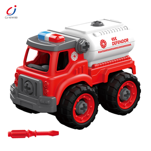 Chengji bricolage assembler ingénierie <span class=keywords><strong>camion</strong></span> véhicule jouets en plastique Simulation <span class=keywords><strong>dessin</strong></span> <span class=keywords><strong>animé</strong></span> démonter <span class=keywords><strong>camion</strong></span>-<span class=keywords><strong>citerne</strong></span> modèle jouet - Product Image 1