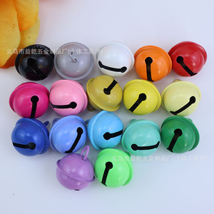 Ornement pour animaux de compagnie en fer de la ville de Yiwu, 18 mm, 22 mm, couleurs mélangées, décorations de Noël - Product Image 3