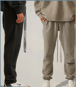Pantalones Deportivos de Felpa Transpirable SS22 Essentials, Precio de Fábrica, Personalizables con Logotipo, para Hombre - Product Image 2