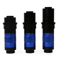 Objectif de caméra de microscope monoculaire parfocal réglable de 0,7X à 4,5X avec revêtement antireflet OEM