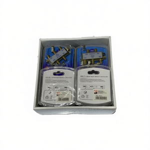 MNJ Amplificatore di Segnale TV, Splitter a 4 Vie, Scatola di Distribuzione Cavo Coassiale per Uso Televisivo Collettivo, Confezione da 12 Pezzi - Product Image 1