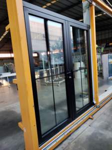 Puertas y ventanas de aluminio HUADA, puerta de patio estándar americana, puerta francesa para promoción - Product Image 3