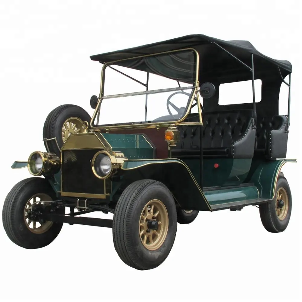 Классический электрический автомобиль Tuk для продажи в США классический дизайн с 4 сиденьями и литиевой батареей с гарантией 3 года