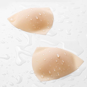 Cubrepezones de silicona triangulares gruesos personalizados para mujer, impermeables, autoadhesivos, sin espalda, accesorios clásicos para bikini - Product Image 3