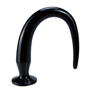 Супер длинный черный силиконовый анальный плагин S & M гей и женский массажер простаты и ануса для взрослых анальный секс и фаллоимитатор игрушка - Product Image 4