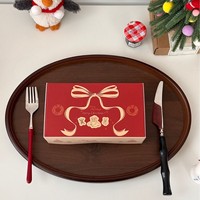 Boîte de rangement pliable en carton 3D en forme d'animal de dessin animé pour friandises de Noël, décoration de fête, emballage cadeau