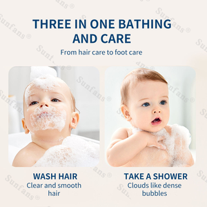 Sunfans <span class=keywords><strong>Baby</strong></span> 3-en-1 Formule Bio à la Lavande à Capacité Personnalisable Douce pour Enfants Anti-Frisottis Sans Larmes Hydratante Nourrissante - Product Image 2