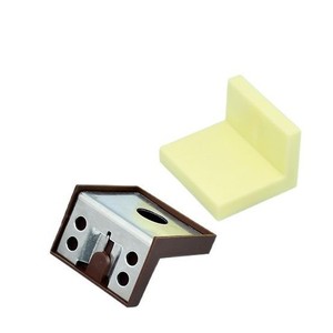 Support d'angle en plastique Yuelide 01, support d'angle droit pour connecteur d'étagère de meuble, moulage par injection, style moderne et simple - Product Image 4