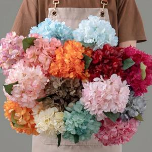 Artificial Flowers Hydrangea Arrangements Wedding Decorations Plastic Floral Home Kitchen Garden Party Festival Bar DIY - Product Image 2