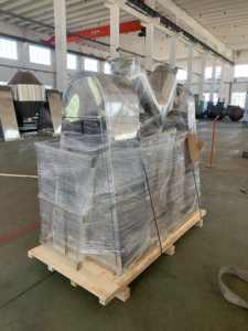 Mélangeur en V industriel d'équipement de mélange en forme de V avec le rendement à faible bruit et énergétique pour des opérations de production rentables - Product Image 6