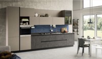 YK Island Table Luxe Fabricants Modernes Acrylique Brillant Rangement Personnalisé Casa E Cozinha Meubles Armoires de cuisine