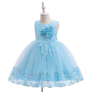 Robe de princesse des neiges pour filles, cape à flocons de neige, tutu, costume de cosplay sur le thème de La Reine des neiges, tenue de scène pour enfants, vêtements de fête - Product Image 1