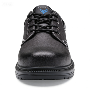 Zapatos de Seguridad Antiestáticos de Cuero Genuino y Microfibra con Puntera de Acero para Invierno, Construcción y Protección Contra Impactos - Product Image 6