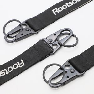 Wholesale Custom Jacquard Keychain <b>Lanyard</b> Tactical Style <b>Polyester</b> Wrist Strap for Streetwear Brand Promotional Swag - Product Image 3