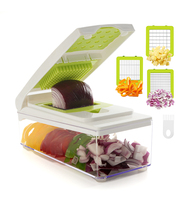 2024 Hete Verkopende Multifunctionele Handleiding Mandoline Ui Dicer Vegetarische Snijmachine Fruit-En Groentehakselaar-Keukengereedschap