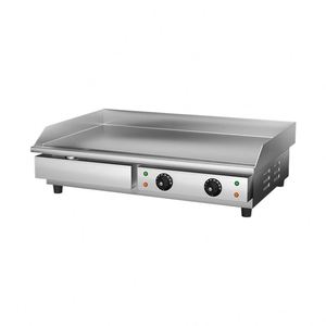 <b>Electric</b> Grill Griddle <b>Pan</b> Hotel Restaurant Kitchen Equipment Stainless Steel Griddle Table Top <b>Electric</b> Flat Plate Griddle - Product Image 1
