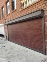 Garage électrique automatique moderne personnalisé roulant pour villa en alliage d'aluminium industriel-pour usage domestique Notre garage fournisseur
