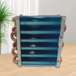 Condensador de intercambiador de calor de aire acondicionado de aluminio de alta calidad y alta eficiencia personalizado por fábrica china