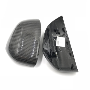 2 Pcs Real Cobertura De Fibra De Carbono Espelho de Substituição Cobre Espelho de Ponto Cego Apto para BMW 2014-2018 F15 X5 F16 X6 F26 X4 F25 X3 - Product Image 2