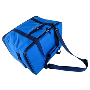 Sac à déjeuner isotherme pliable extra large et robuste, étanche, 45L, en polyester 600D léger, avec poche avant zippée - Product Image 5