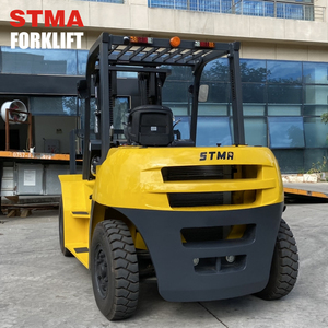 STMA-carretilla elevadora diésel con neumáticos dobles delanteros, elevador de horquilla de 5 tonos, 5tn, motor Isuzu 6BG1 - Product Image 6