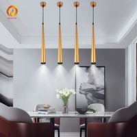 Lampe suspendue en aluminium de style ferme moderne avec éclairage économique pour plafond intérieur, décoration d'intérieur