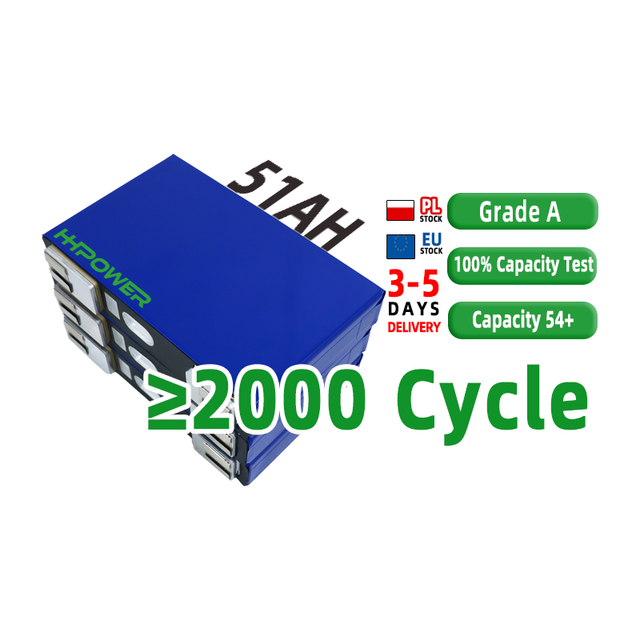 Lipo Battery NMC 3.7V 51AH 2000 Cycles 0.7m Resistance