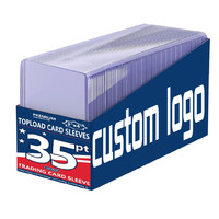 Carcasas Protectoras de Plástico Rígido de 3x4 Pulgadas, Libres de Ácido, para Tarjetas Deportivas, Kpop, Diseño Personalizado, Venta al Por Mayor OEM