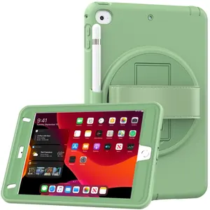 Heavy Duty Case For IPad Mini 4/Mini 5 7.9 Inch 4th/5th Generation With Kickstand Shockproof Protective Tablet Cover