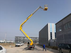 12m למכירה זול קרוואן רכוב פלטפורמת הרמת גבר טלסקופי עם המחיר הטוב ביותר - Product Image 5