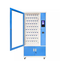 Baiwei Smart Key Locker Pantalla táctil de 7 "Controlador Android Aplicación móvil Liberación remota Rfid Smart Car Keys Locker Cabinet