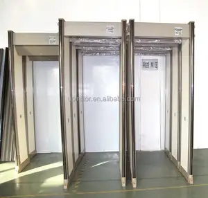 33 ZONES Walk Through Metal Detector With LCD Display For Airport Custom Security Gate