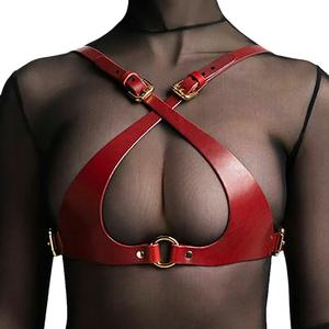 Lingerie seksi produk Sm kulit Harness badan mode dapat diatur gaya lingerie seksi ketat - Product Image 2
