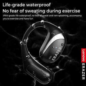 Audífonos Originales Lenovo <span class=keywords><strong>ERAZER</strong></span> X9 de Gancho para la Oreja BT 5.4 Conducción de Aire Ósea Abierta Estéreo con Graves para Fitness y Deportes TWS Inalámbricos - Product Image 4