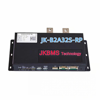 JKBMS 300A B2A32SRP BMS intelligent à équilibrage actif PCBA |   Pack de batteries au lithium LiFePO4 3S/32S 16V avec relais de dérivation 300A