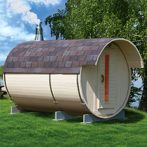 Nuovo Design esterno da 6kw canadese prefabbricato casa in legno massello con pannello di controllo del Computer per ville e saune - Product Image 4