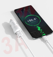 Adaptateur de charge rapide pour voiture PD3.0 48W, port USB-C pour téléphones mobiles, compatible avec les véhicules chargeurs 12V-24V