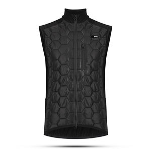 Chaleco de Ciclismo Acolchado Ligero con Cierre de Cremallera, Anti-UV, Autocalentable, Cortavientos, para Invierno - Product Image 1