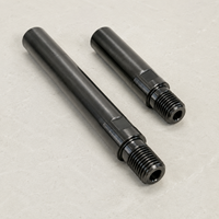 Tige d'extension ronde en acier UNC 1-1/4 "-7 pour foret diamanté, pour perçage de trous profonds dans le béton