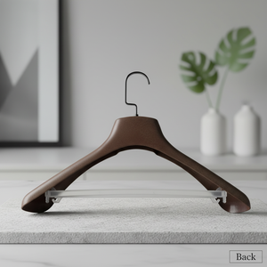 Appendiabiti in Plastica di Lusso all'Ingrosso, Personalizzabili con Logo, Ecologici, Salvaspazio, Antiscivolo con Tacche per Uomo e Donna - Product Image 6