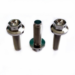 Gr5 Titan Bu Lông M5 * 20Mm Nhà Máy Giá Mặt Bích Bu Lông Chất Lượng Cao <span class=keywords><strong>Hex</strong></span> Đục Lỗ Vít - Product Image 1