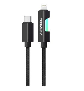 สายชาร์จข้อมูล USB พลาสติกคุณภาพสูง ยี่ห้อ Techancy ของแท้ จำนวนมาก ผลิตเร็ว รับผลิตแบรนด์ส่วนตัว พร้อมหัวต่ออื่นๆ พกพาสะดวก - Product Image 1