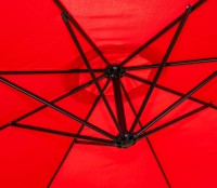 Parasol d'extérieur au design moderne, parasol banane de jardin pour hôtels et parcs, mobilier d'extérieur