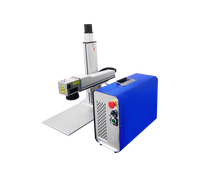 Machine de marquage laser à fibre JPT Mopa portable à mise au point automatique 20W 30W 100W pour l'impression couleur et la gravure de logos sur métal, plastique et verre