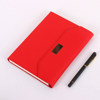 Coffret Cadeau Carnet Géométrique Rose et Stylo Bille Métallique, Journal A5 Rigide Personnalisable avec Logo pour Bureau et Affaires