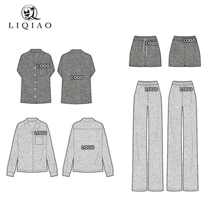 LIQIAO 2026 New Women's Yoga Wear Casual Set Comfortable Long/Short Sleeve Tops with Pants/Shorts Soft Breathable