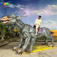 Monstre de parc d'attractions pour enfants et adultes Monstres de simulation géants